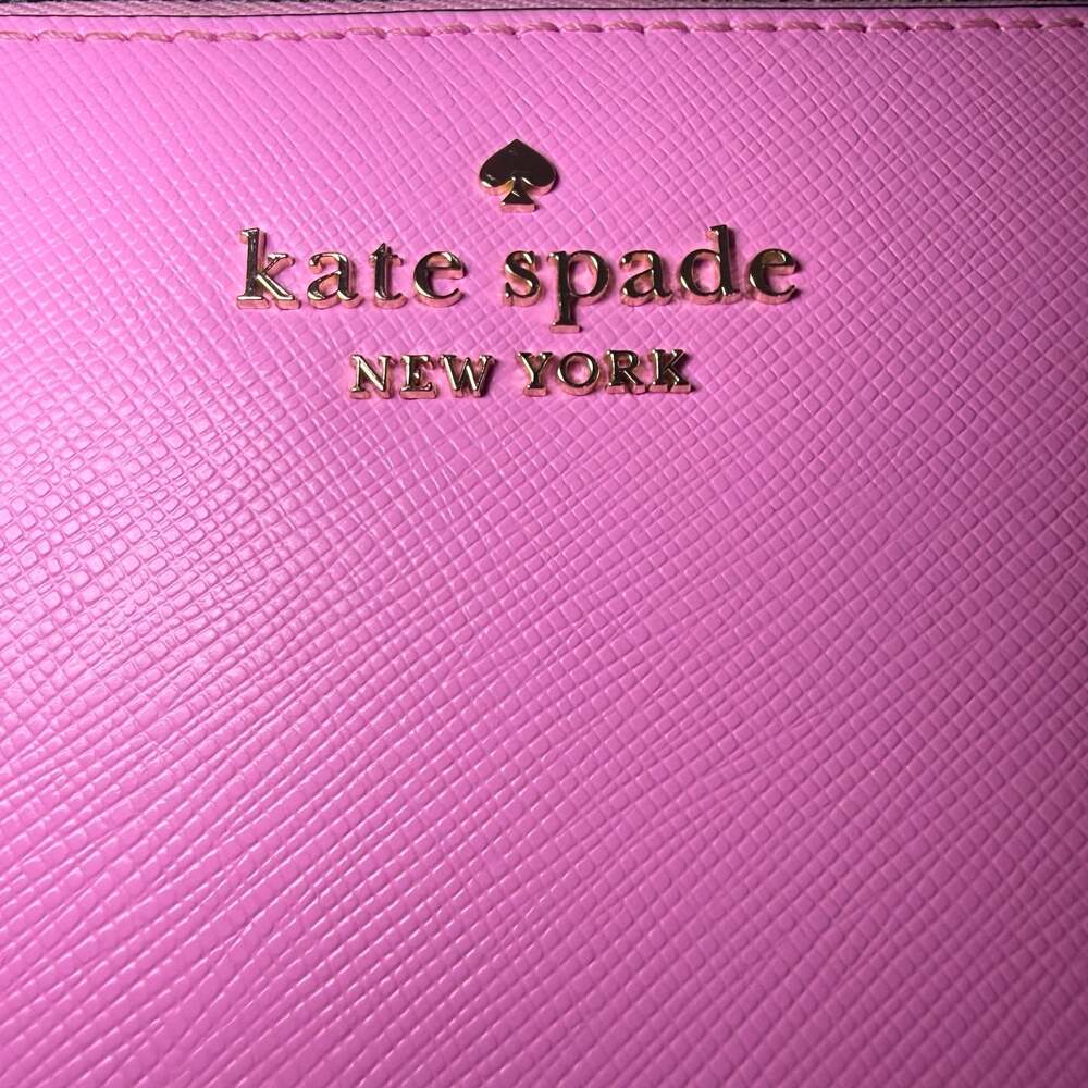 Kate Spade New York Staci Dual Zip Around Crossbody & Wallet Set Peony Blossom - Picture 14 of 16